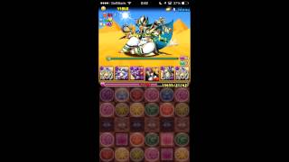 【パズドラ】メジェドラ降臨！冥護神 超地獄級 パンドラ 封印耐性100％編成　【Renoir パズドラ日記】