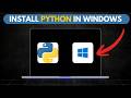Python Installation Guide for Windows 10 & 11 | Easy Method