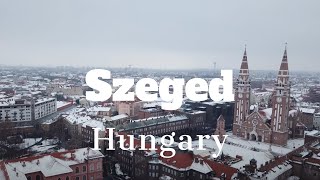 Drone - Szeged Hungary - 2019 January [4K]