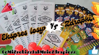 Kto lepszy Losy czy Zdrapki dziś?  🍀🎲🍀🎲💲💥❤️💪🫡🔞 #zdrapki #zdrapkilotto #lotto #yt #youtube