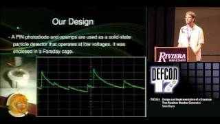 DEFCON 17: Design and Implementation of a Quantum True Random Number Generator