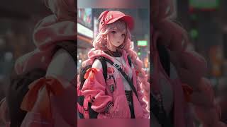 Pink anime girl song edit🌸🌸 (thanks for 263 subs😁😁) #fypシ゚ #aesthetic #songedits #animeedit #shorts