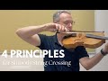 4 Principles for Smooth String Crossing