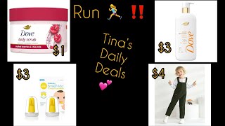 Part 2- Amazon RUN deals 🏃‍♀️ some of these won’t last long 🚨 01/16/25 💗 $1 dove body polish 😱