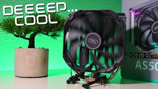 Better than an AIO? Deepcool AS500 CPU Cooler Review