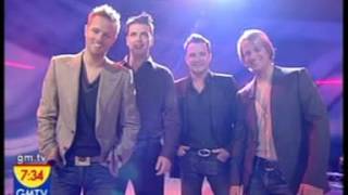 WESTLIFE   INTRO CLIP GMTV TODAY 02 12 05