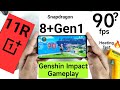 Oneplus 11r Genshin Impact Gamplay review | Heating test #oneplus11r