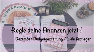 Bring deine Finanzen auf ein neues Level - Starte JETZT ✨ Übersichtsgestaltung 🎄Ziele für Dezember