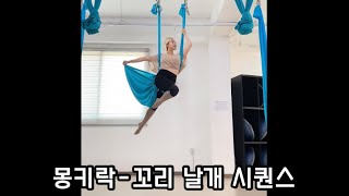 #플라잉요가 몽키락-꼬리날개 시퀀스