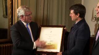 Oblivion Star Tom Cruise Discovers his Irish Ancestry in Dublin