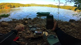 Work while fishing in the Japanese countryside