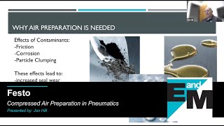 Festo | Compressed Air Preparation in Pneumatics Webinar | EandM
