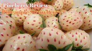 Live Pineberry Review which are suppose to be Pineapple flavored Strawberries