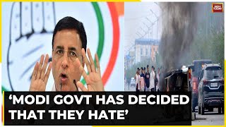Modi Government Has Decided That They Hate The Word Manipur: Randeep Surjewala