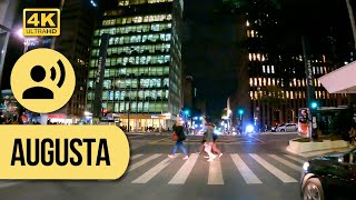 São Paulo by night - Volta completa pela Rua Augusta (com narração) #176