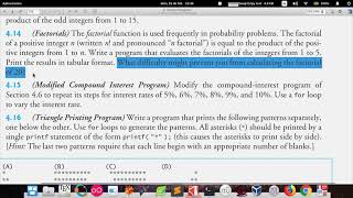 C How to Program (6th edition) - Deitel & Deitel, exercise 4.14