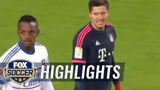 Robert Lewandowski vs. Hamburg: All Touches | 2015–16 Bundesliga Highlights