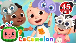 Peekaboo Song - Learn Animals! + MORE CoComelon Nursery Rhymes & Kids Songs