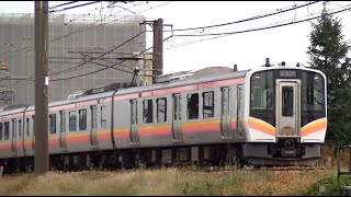 E129系B13編成　信越本線上り普通436M　新潟→長岡