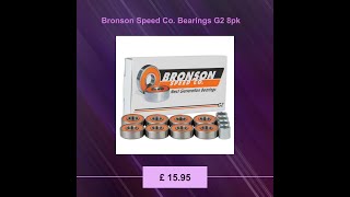 Bronson Speed Co. Bearings G2 8pk