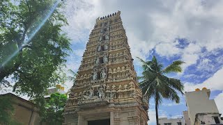 108-ft Maha Vishnu statue Installation process | Ejipura Rama Temple | Live Status Visited 6th July