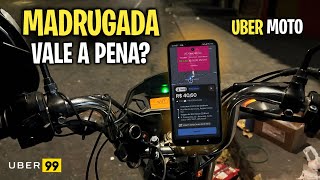 VALE APENA FAZER UBER MOTO DE MADRUGADA? | MOSTREI NA PRÁTICA!