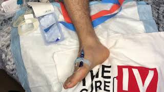 How To Check IV Placement On A Foot IV @intravenousqueen