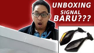 UNBOXING SIDE MIRROR WITH TURN SIGNAL R25 | INSTALLATION