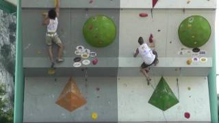 Rock Master 2016, Duel, Adam Ondra vs Jakob Schubert