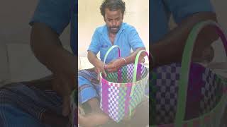 Highlight 1:32:23 – 1:37:23 from @sekcrafts #இன்றைய நேரலையில்....STRAP ROLL BASKET க்கு கைப்பிடி மாட