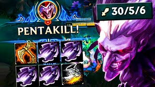 *2 PENTAKILL* SHACO JUNGLE COM O META DE 4 CAPAS DE AGILIDADE! ABSURDO! 30 KILLS