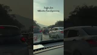 Traffic Jam🚦Avoid❌ #mumbaipune #expressway #Christmas #2023 #Long #Weekend