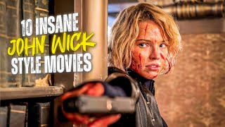 Top 10 Best Explosive Action Movies Like 'John Wick' - Part 2 | Netflix, Hulu, Prime and more