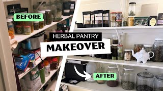 Come organize and thrifting with me! Herbal apothecary transformation. 🌿