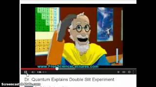Double slit electron diffraction