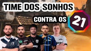 COLDZERA, FALLEN, FER, KSCERATO \u0026 BOLTZ contra os level 21 GC [TIME DOS SONHOS]