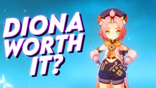 Is Diona WORTH IT? Genshin Impact Diona Review | Diona Guide