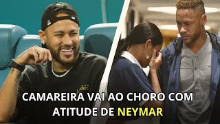 Camareira Cai no Choro Após Gesto Inesperado de Neymar!