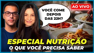 JANTAR TARDE FAZ MAL? ENGORDA? | Especial Nutrição