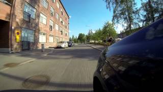 Car camera video: Tampere Tesoma