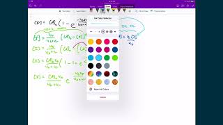 Lecture 18 (6 of 8) -  Preequilibrium Approximation (cont.)