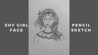 How To Draw A Shy Girl Face Easy Drawing For Beginnersqtori
