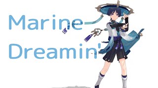 【原神MMD／genshin impact MMD】Marine Dreamin' 【放浪者／wanderer】