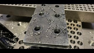 Tapping a Hole Off of the Messer Plasma Cutting Table