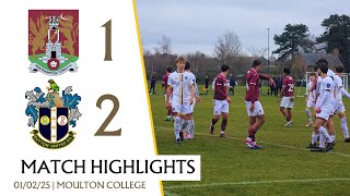 MATCH HIGHLIGHTS Northampton Town U18 1 Sutton United U18 2 01/02/25