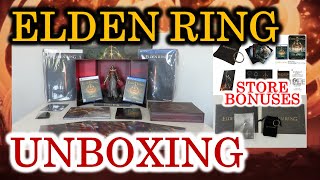 【開封動画】ELDEN RINGのコレクターズエディションの開封 !!! 予約特典と店舗限定特典も紹介！！！