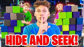 Extreme Hide And Seek In Trampoline Park - Challenge