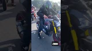 z900 Bs6  Exhaust Sound 😍 | Loud superbike exhaust |#shorts #z900