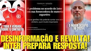 ⚠️ABSURDO! DESINFORMAÇÃO SOBRE O INTER! | REVOLTA NOS BASTIDORES | TODA A VERDADE | DESAFIO PRA 2025