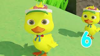 Ten Little Duckies | Marmar and Zay Nursery Rhymes | Number Song for Children
